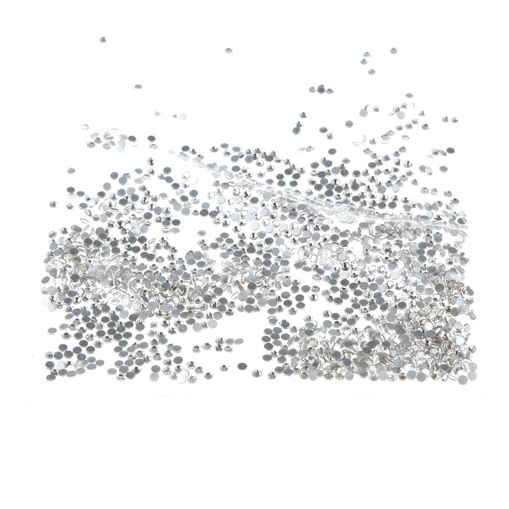 1440 Pieces Nail Art Rhinestone Crystal DIY Decoration 1.6 mm-image-6