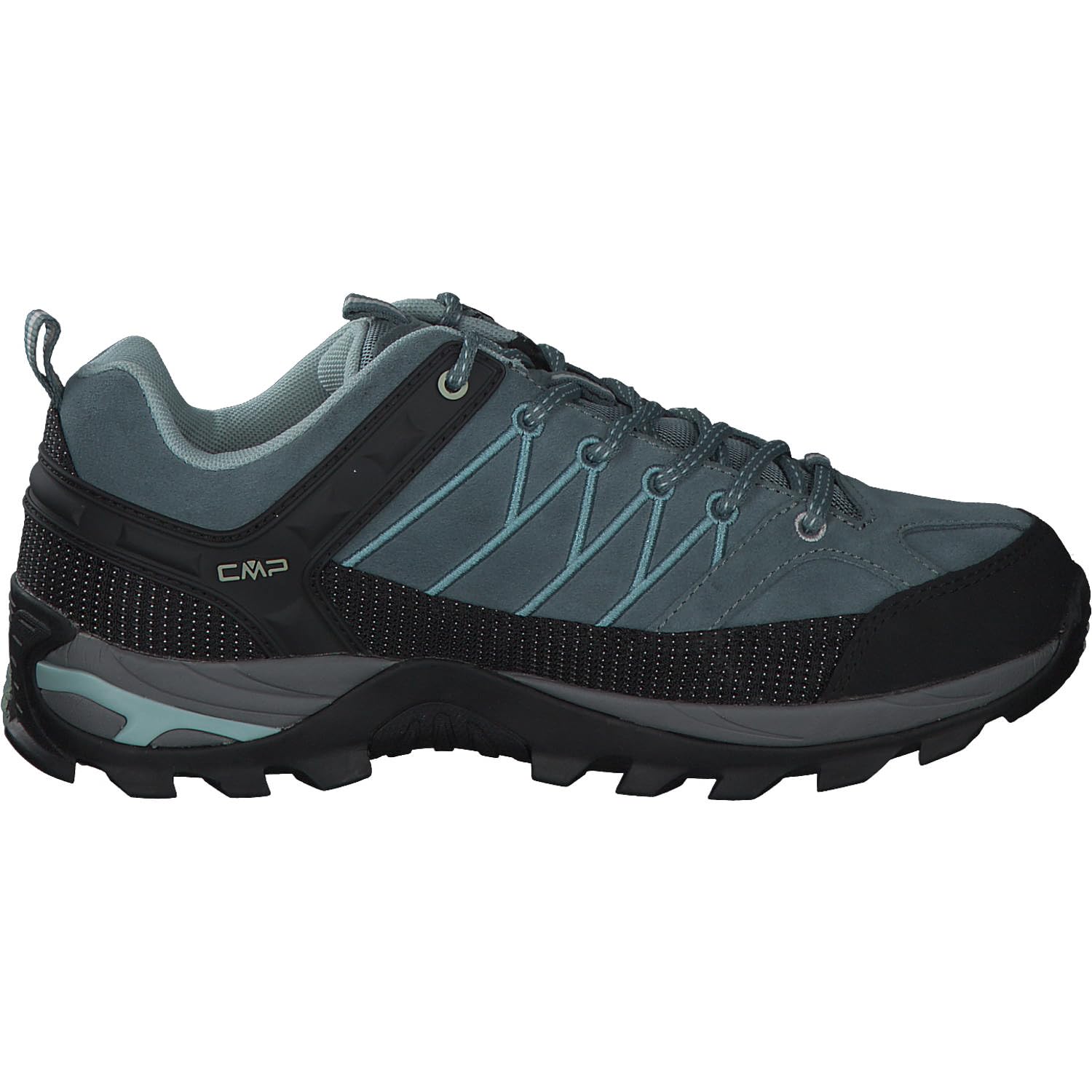 CMP Rigel Low Wmn Trekking Shoes Wp Damen Wanderschuhe, Grün Mineral Green, 38 EU