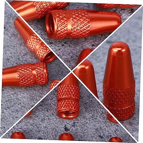Tapas de válvula para bicicleta Toyvian, 12 piezas, aleación de aluminio, ligeras, tapas contra el polvo, estilo francés, aptas para bicicletas de montaña y carretera miniatura 6