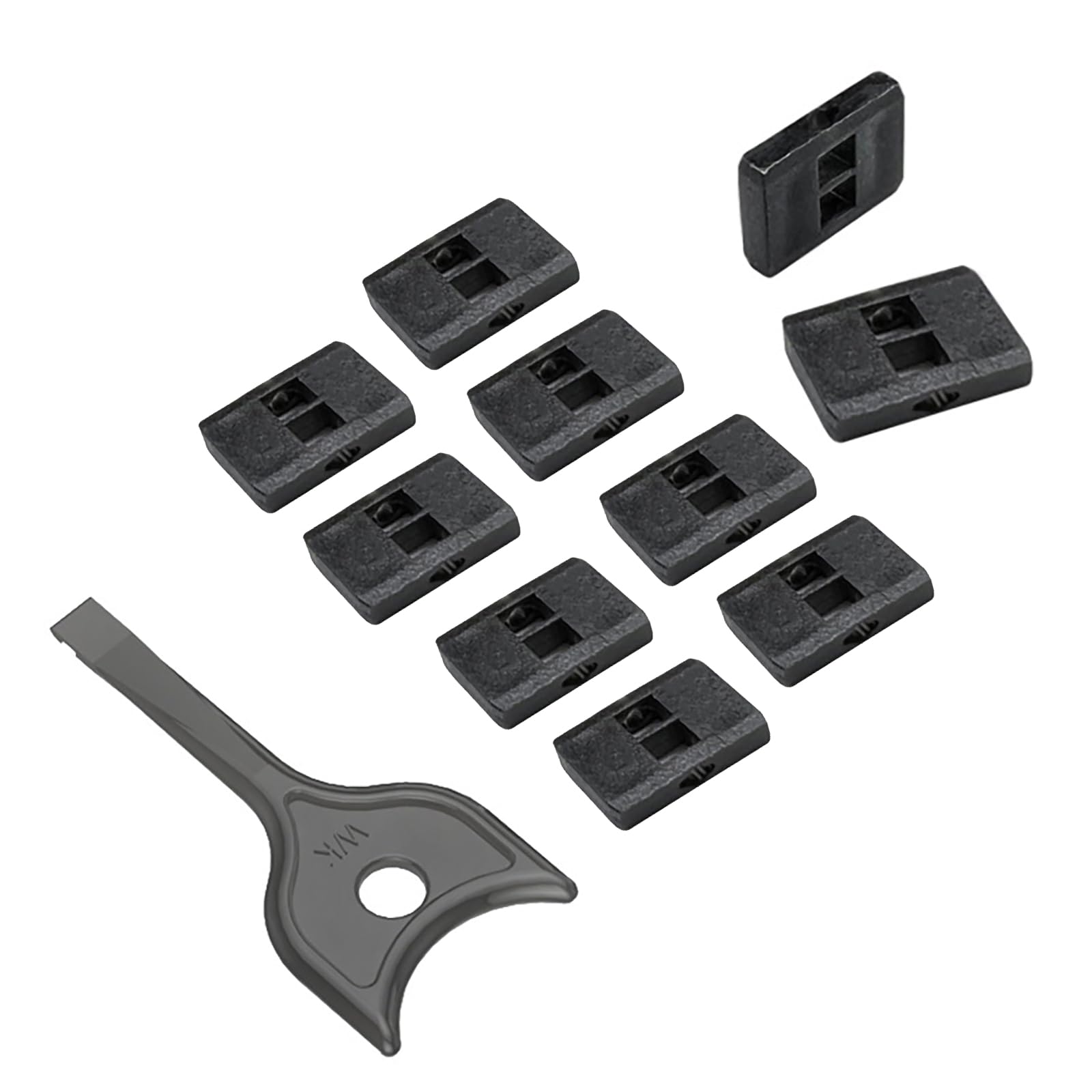 10pc USB Port Blockers with Key Lock Secure Data and Protect Against with Removable USB A Lock for PC Laptop