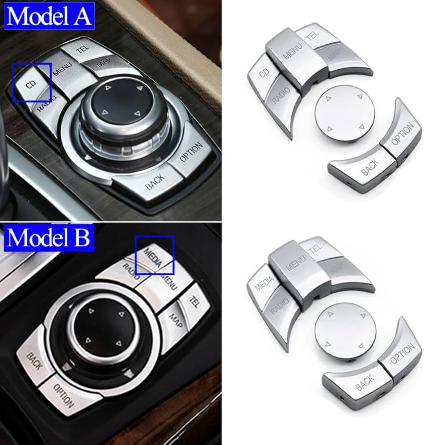 BMW E91 コンビネーションスイッチ Amazon.com: Goodithy Silver CIC iDrive Multifunction Control