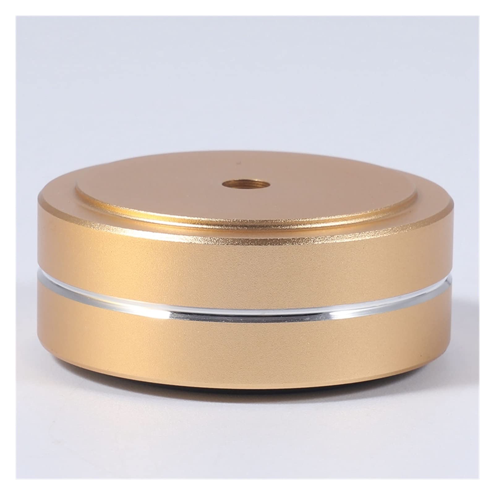 Strumenti per la casa Piccante 4 PZ. Giradischi Piedi Isolamento Pad Alluminio Speaker Spikes la Base di Supporto Coni Base Mat per Audio di amplificazione del Suono (Color : Gold)