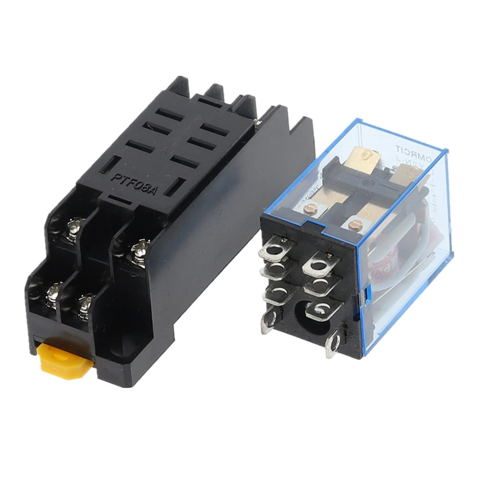 220/240V AC 10A 8PIN Coil Power Relay DPDT HH62P HHC68A-2Z with Socket Base