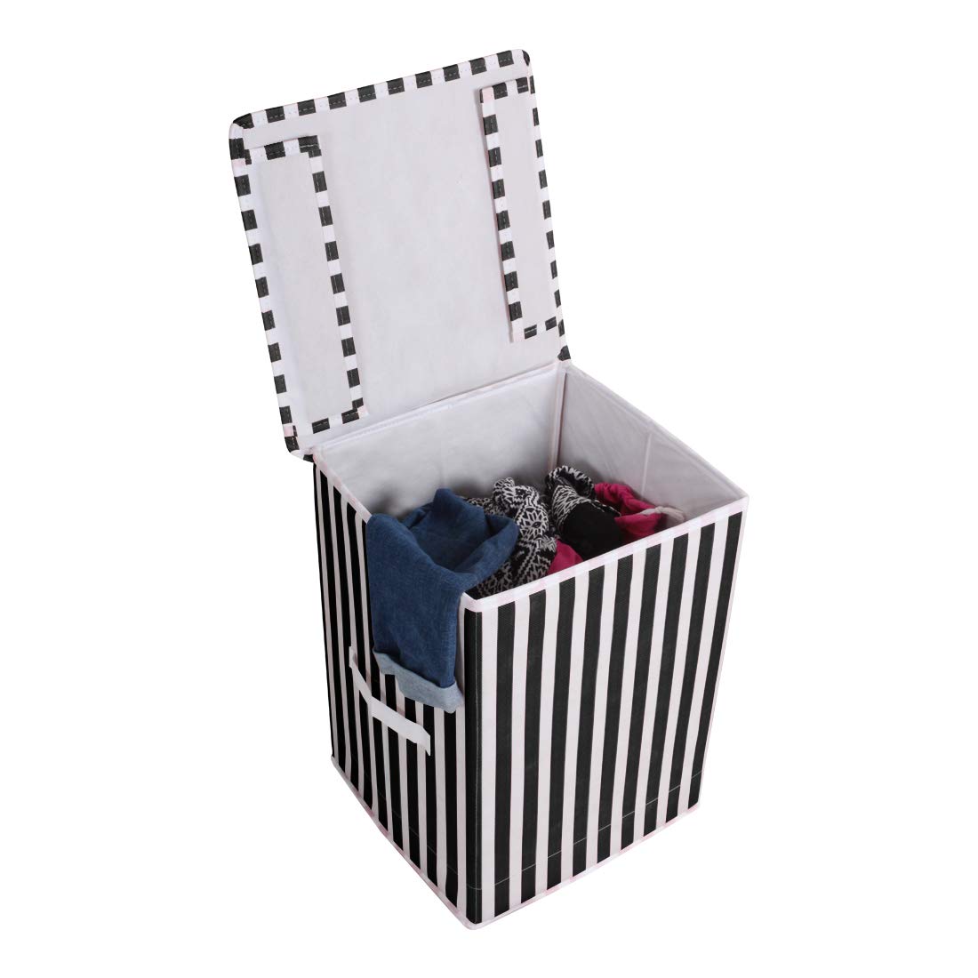 See full amazon price history chart for PrettyKrafts Foldable Toy Storage Organizer, Collapsible Storage Box Basket Bins, Storage Box for Kids Toys (Single) - Black Stripes PrettyKrafts Foldable Toy Storage Organizer, Collapsible Storage Box Basket Bins, Storage Box for Kids Toys (Single) - Black Stripes (B083TY1HHF) Amazon Price History, Amazon Price Tracker