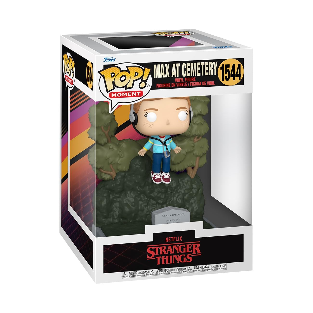 Funko Pop! Moments: Stranger Things - Max Mayfield At Cemetery - Collectable Vinyl Figure - Gift Idea - Official Merchandise - Toys for Kids & Adults - TV Fans - Model Figure for Collectors