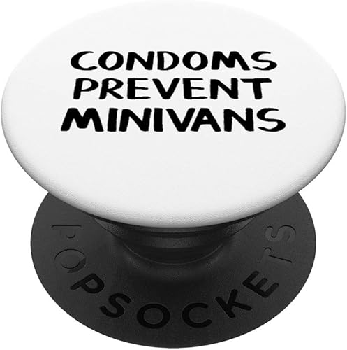 Los condones evitan las minivans PopSockets Grip y soporte para teléfonos y tabletas