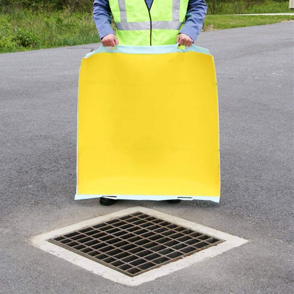 Tappeto copritombino protettivo ADR in poliuretano flessibile 60x60 cm 8 mm