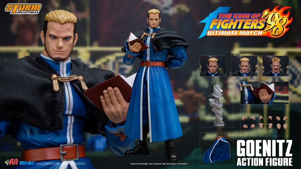 Storm Collectibles KOF 1/12ゲーニッツGOENITZ Testbrands Storm Collectibles The King of Fighters 98