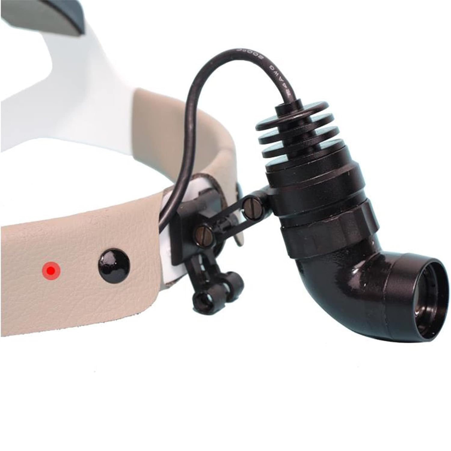 Faro chirurgico a LED da 5 W, faro dentale medico di luminosità regolabile, temperatura di colore 5000K-6000K per odontoiatria, otorinolaringoiatria, oftalmologia, uso di emergenza