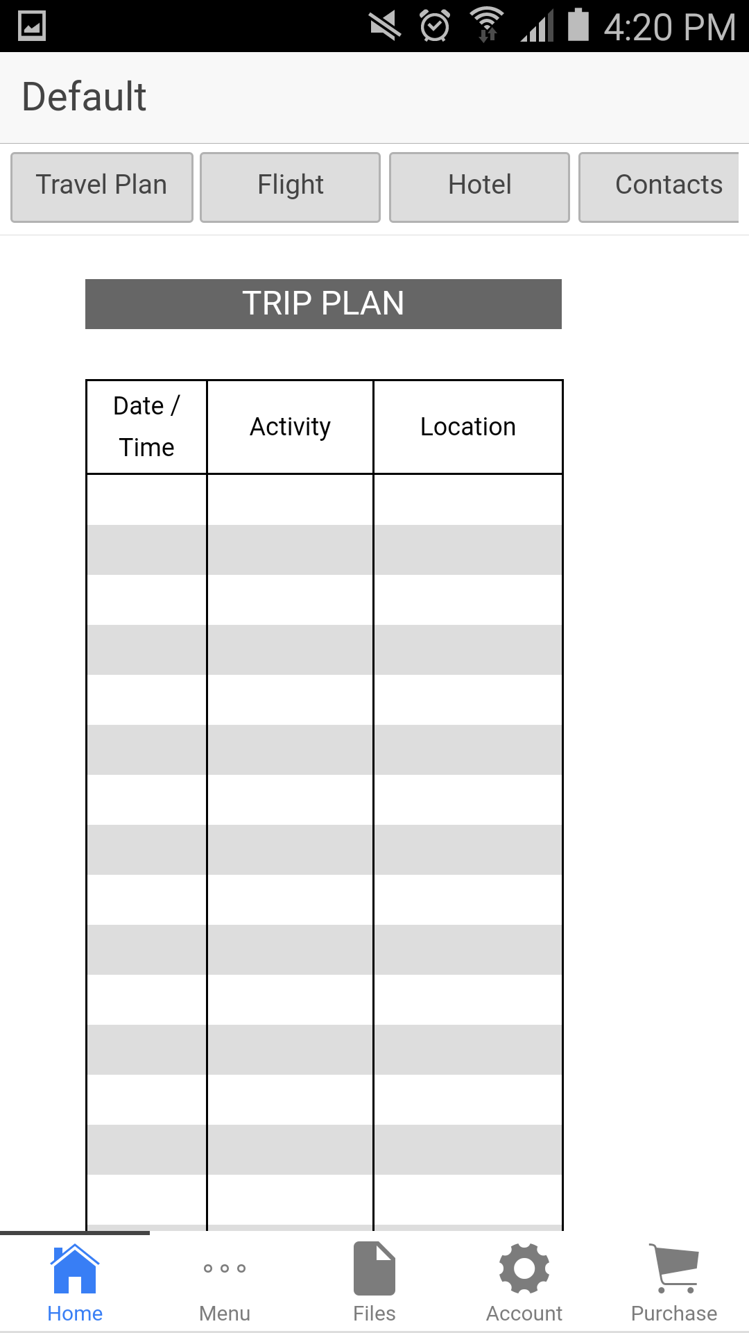 Business Travel for Android