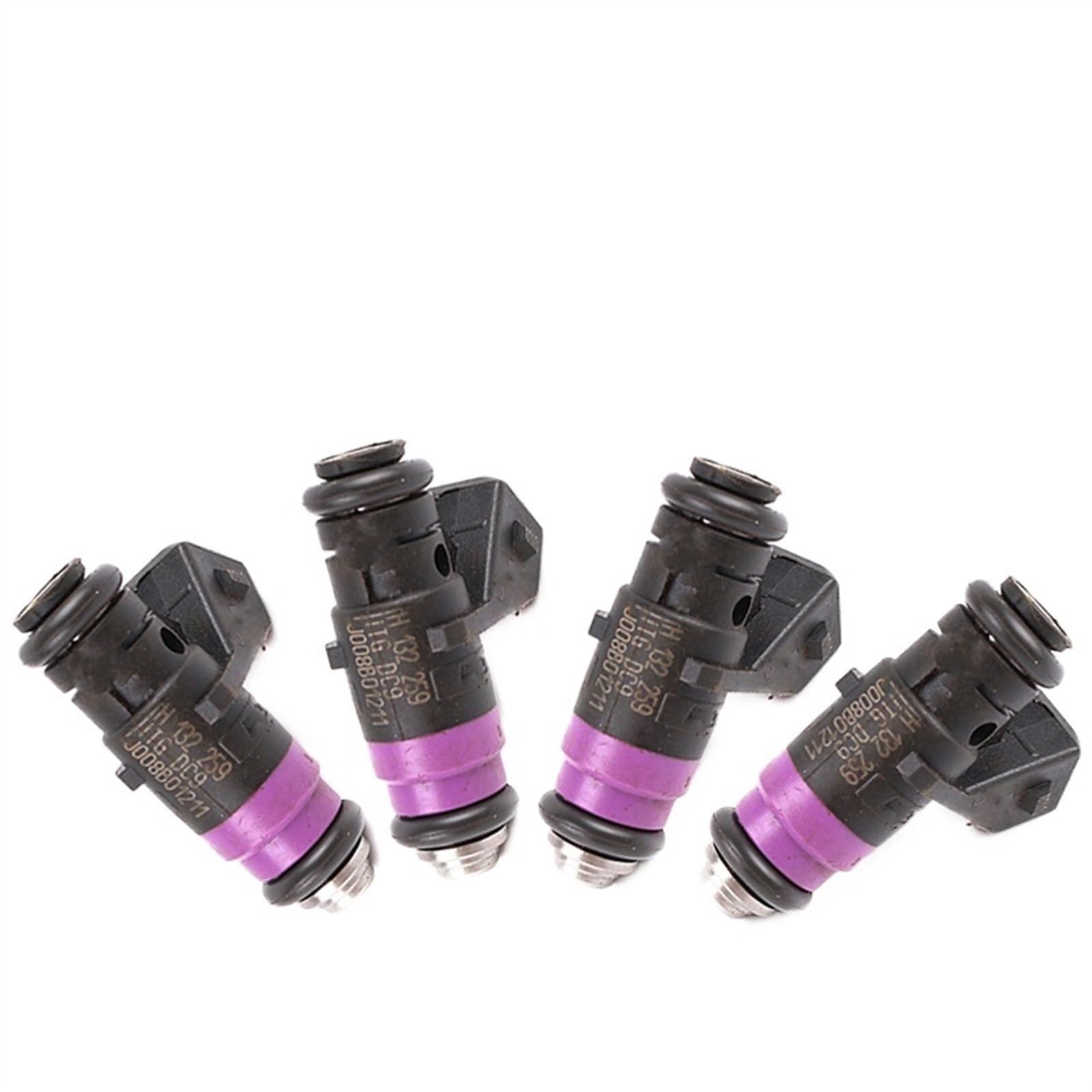 Automotive Fuel injectors for Renault for Megane 1.6 16v 31 T. KM Replacement for Nozzle Injection Petrol Fuel Injector Auto 4 Pcs/lot H132259 8200132259