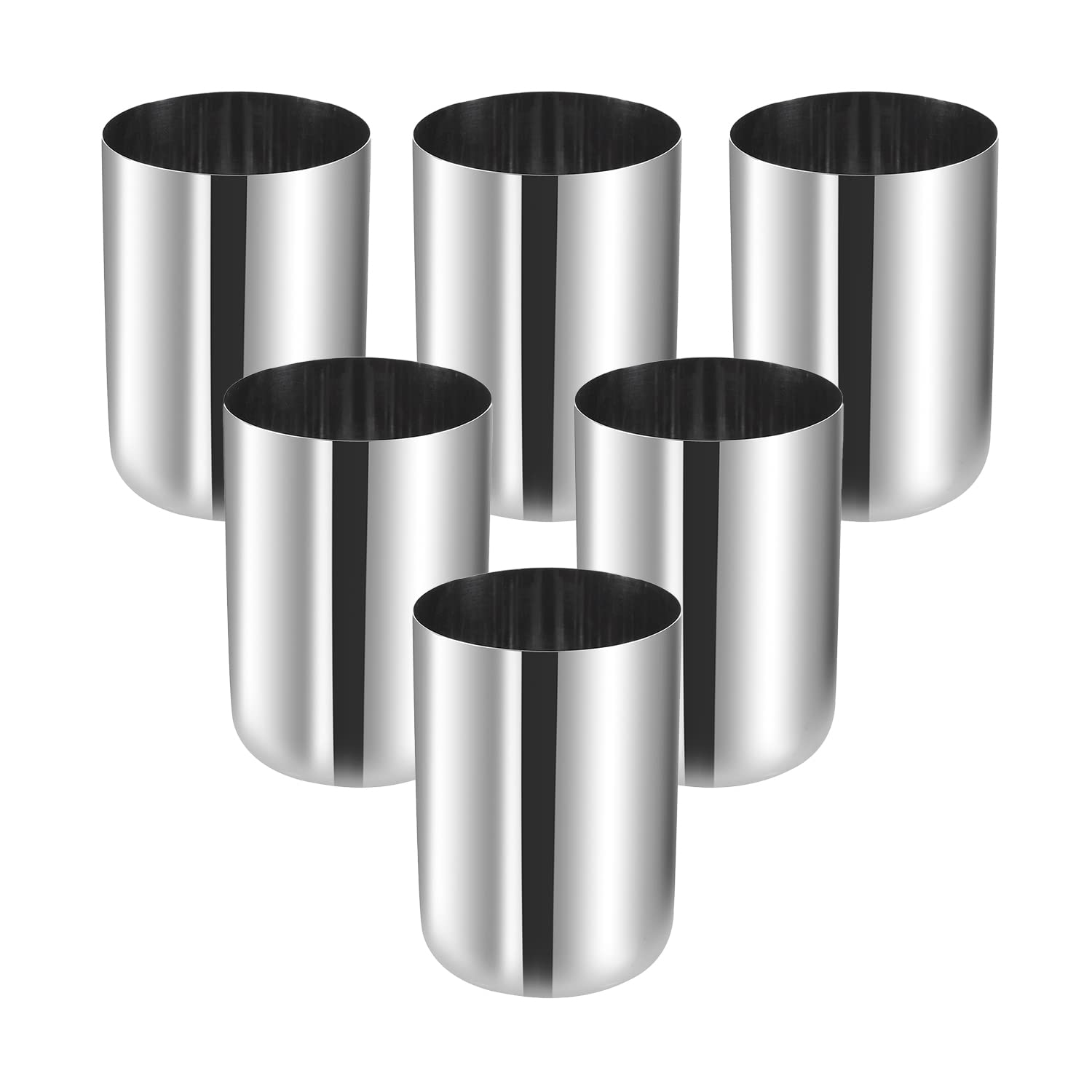 Kraft- follow your imaginationVinod Stainless Steel Royal Glass Set -6 Pieces