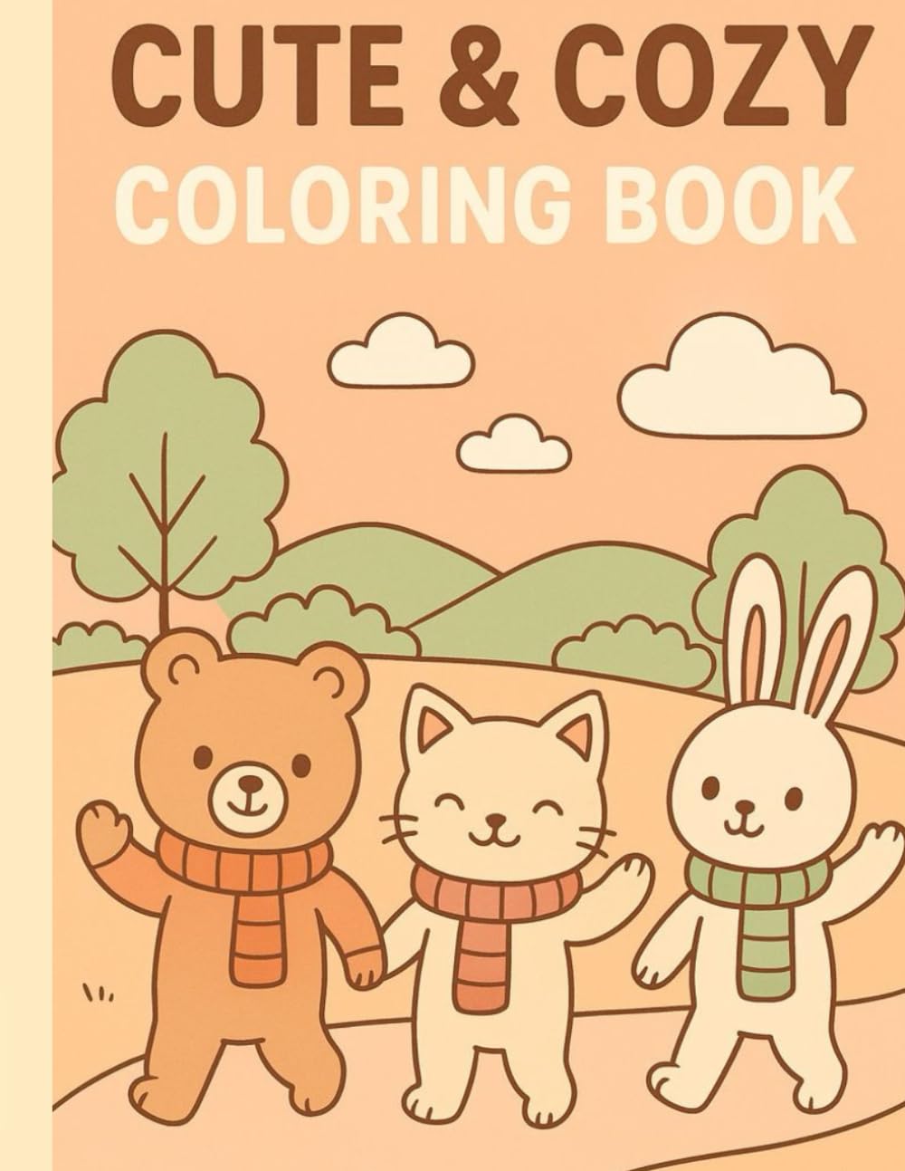 Cute & Cozy Coloring Book