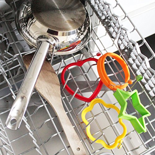 ZOLLNER24 set di 4 formine in silicone per uova