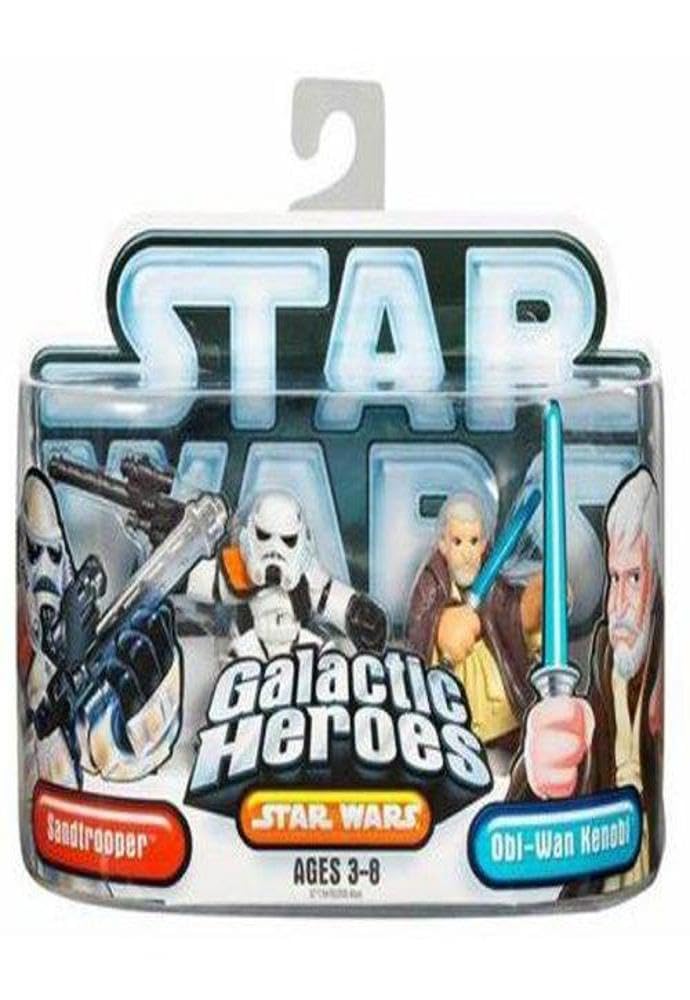 Hasbro Star Wars Galactic Hero Sandtrooper & Ben Kenobi by