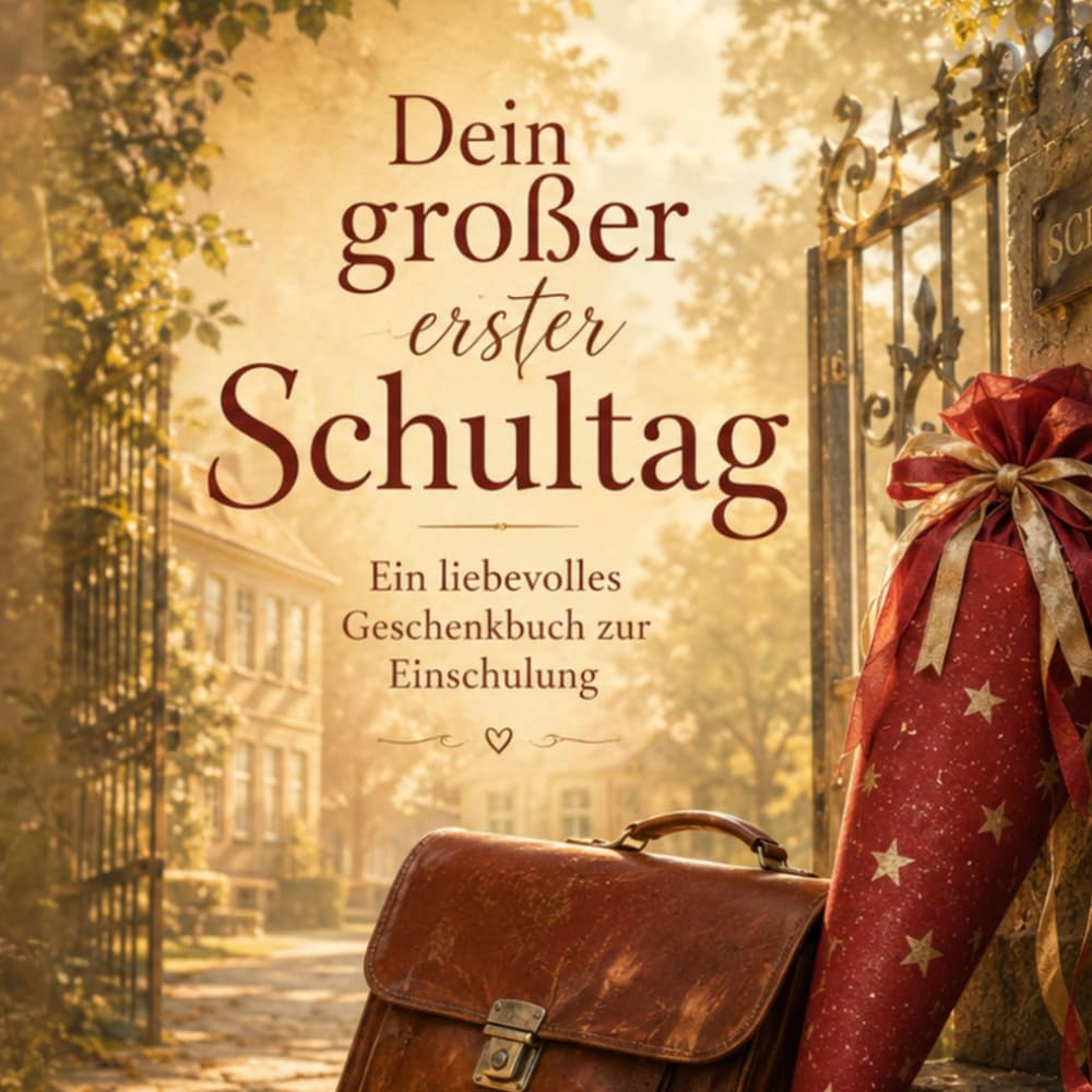 Dein großer erster Schultag: Ein liebevolles Geschenkbuch zur Einschulung