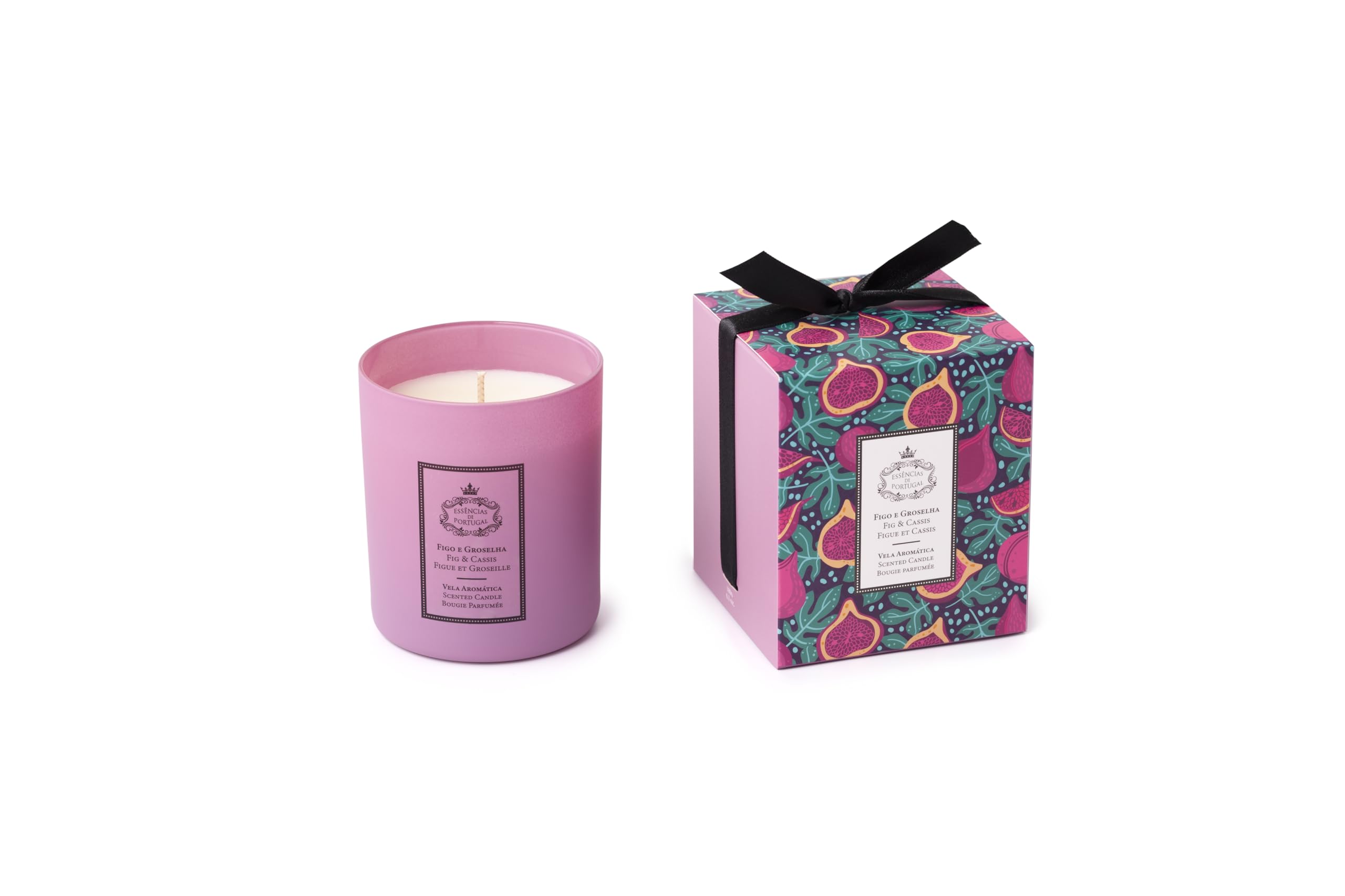 Essencias Purple De Portugal Natura Fig And Cassis Candle 180G