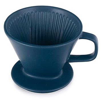 Happy Sales, Pour Over Coffee Dripper, Pour Over Coffee Maker, Ceramic Slow Brewing Accessories for Home,