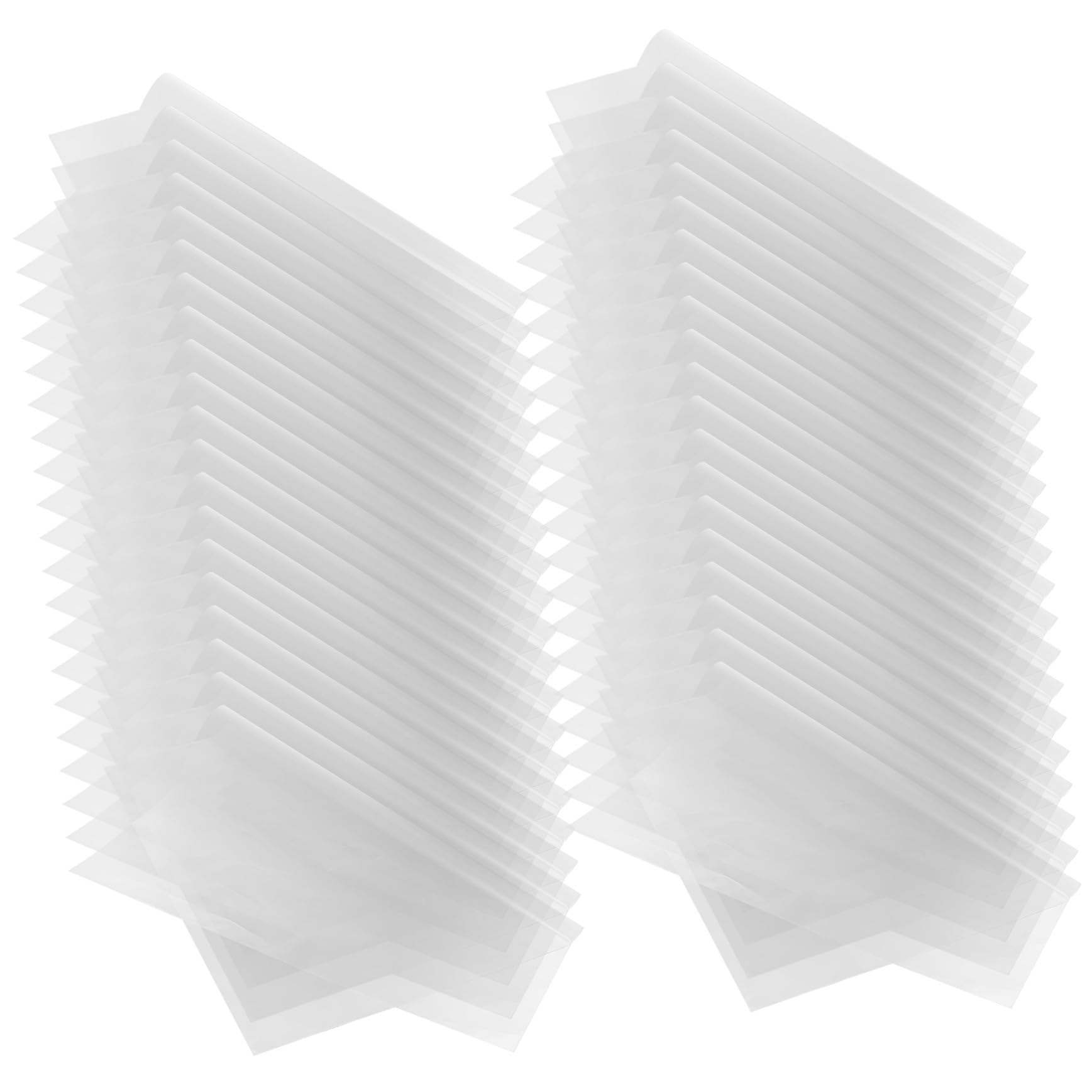 50 Piezas Fundas Protectoras para Discos de Vinilo Bolsas Adhesivas Transparentes para Álbumes Cubiertas Exteriores Antirrayas y Antipolvo para Almacenamiento Seguro de Vinilos