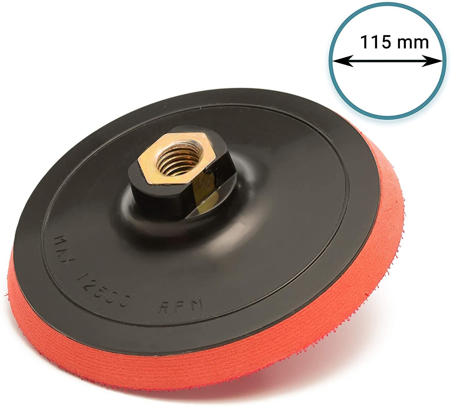Cırt Zımpara Seti + Matkap Aparatı 115 mm (10 Parça)