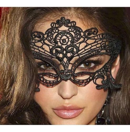 Máscara Sexy Sensual Renda Veneziana Carnaval