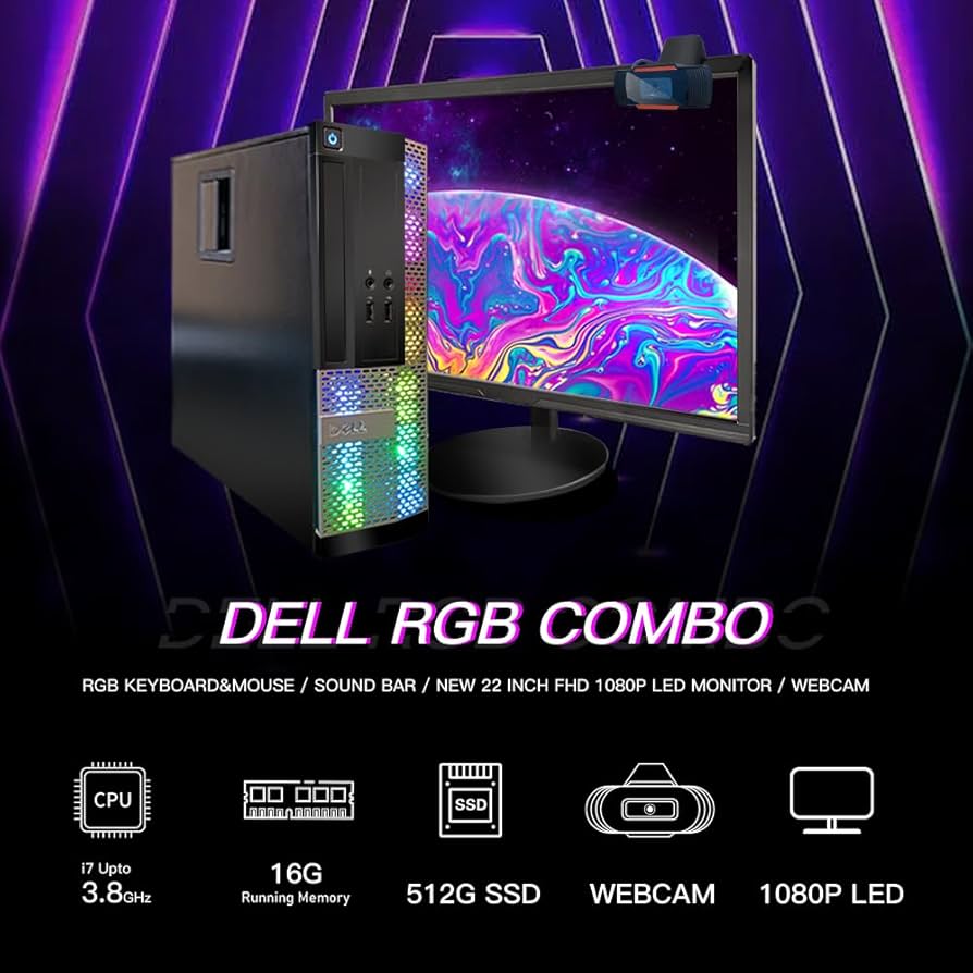 新品TSUKUMOi7 11700/16G/SSD512G/Office2019 Amazon.com: Dell OptiPlex Desktop RGB Computer PC, Intel