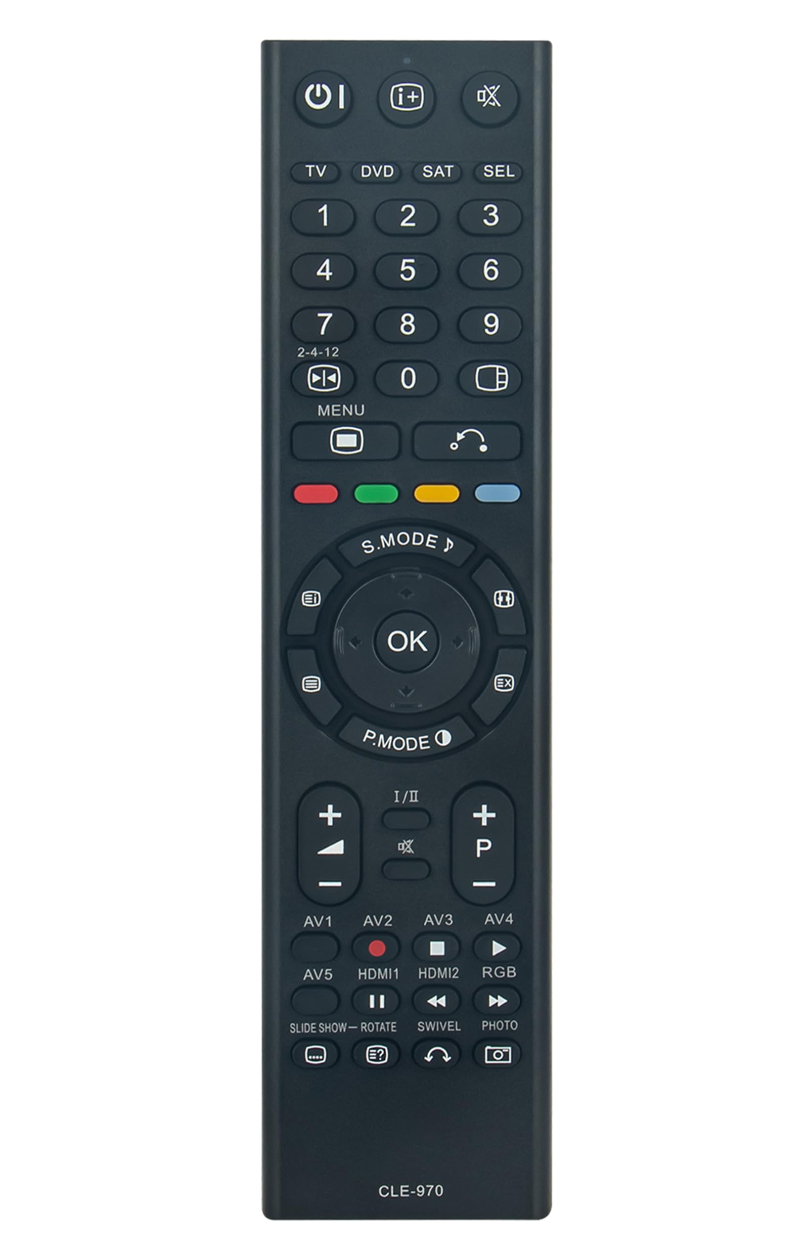 AULCMEETCLE-970 Replace Remote Control Compatible with Hitachi Plasma TV 32LD8800 37LD8800 42PD8800 42PD8900 42PD8900TA 55PD8800 32LD8800TA 37LD8800TA 55PD8800TA 37LD8800TA 55PD8800TAPW3