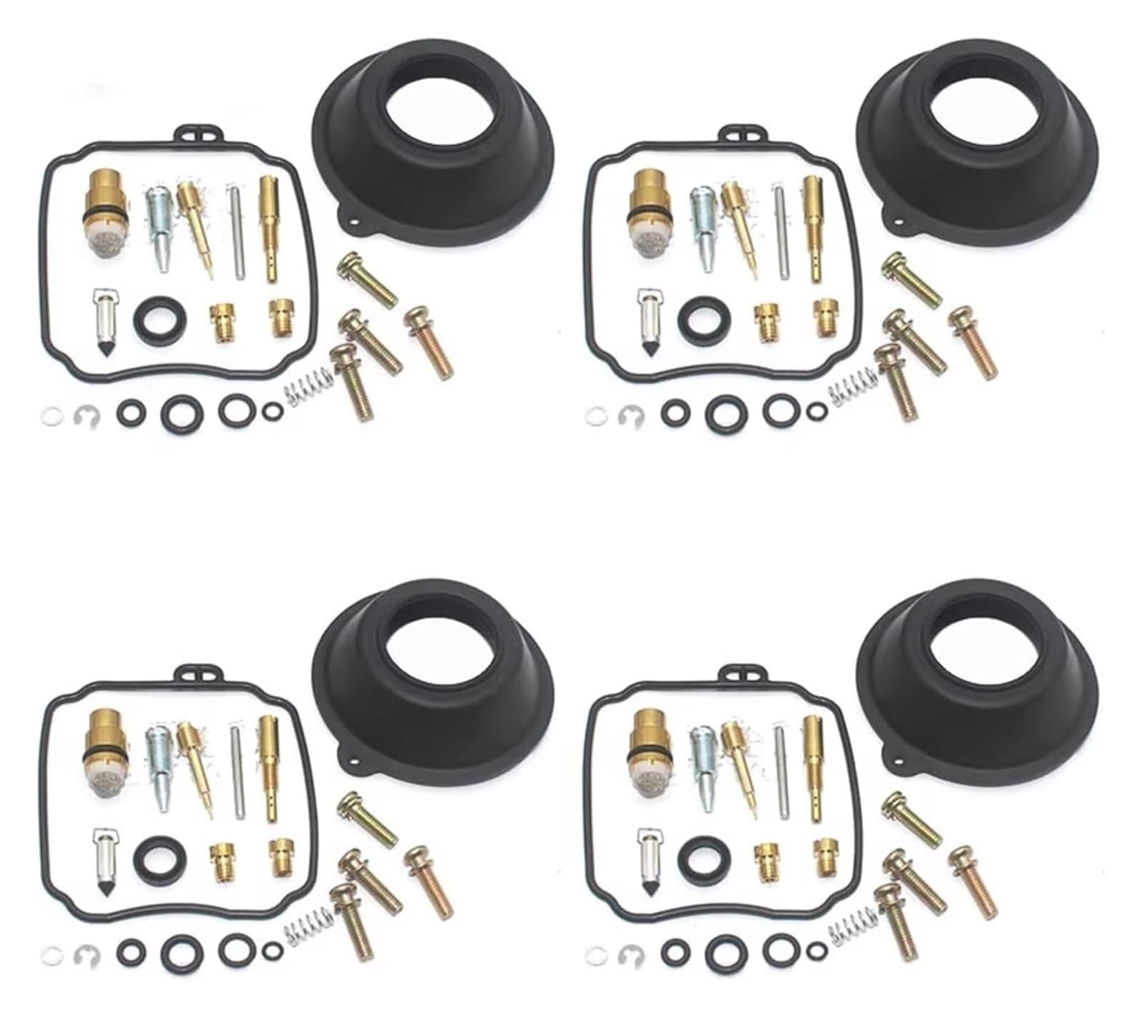 Vergaser Reparatursatz Düsen Für XVZ1300 XVZ13 XVZ 1300 13 Für Royal Star Venture Motorrad Nadel Ventil Sitz Membran Schwimmer Vergaser Reparatur Kit(4 Repair diaphragm)