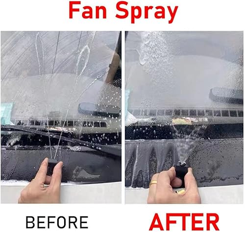 Miniatura 4 de Andy's Orchids 2 boquillas para limpiaparabrisas delantero de automóvil, boquilla de repuesto para Nissan TIIDA 2005-2010, accesorios de automóvil