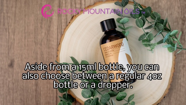 Amazon.com: Rocky Mountain Oils Cedarwood Essential Oil - 100