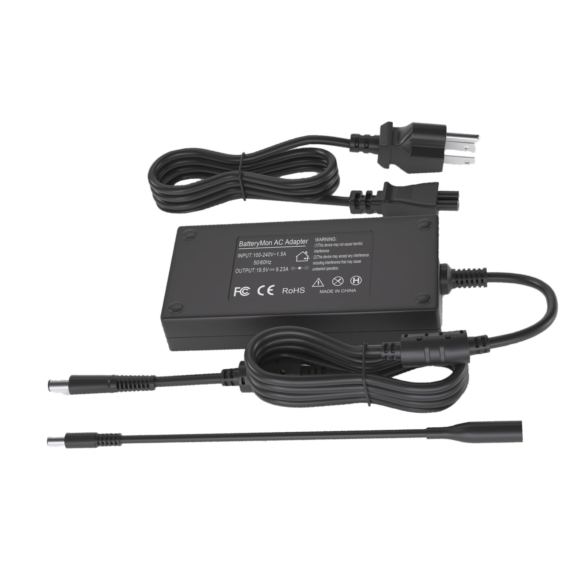 180W Laptop Charger for Dell Docking Station,Fit for Dell D6000 D6000S WD19TB K17A WD15 Docking Station,Power Cord for Precision 7680 7670 7770 7780 Alienware 13 15 17