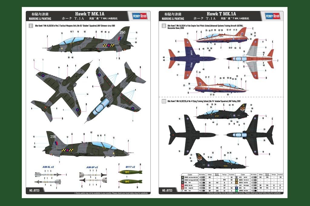 Hobby Boss Hawk T MK.1A Model Kit