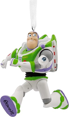Hallmark DisneyPixar Toy Story - Adorno colgante navideño de Buzz Lightyear
