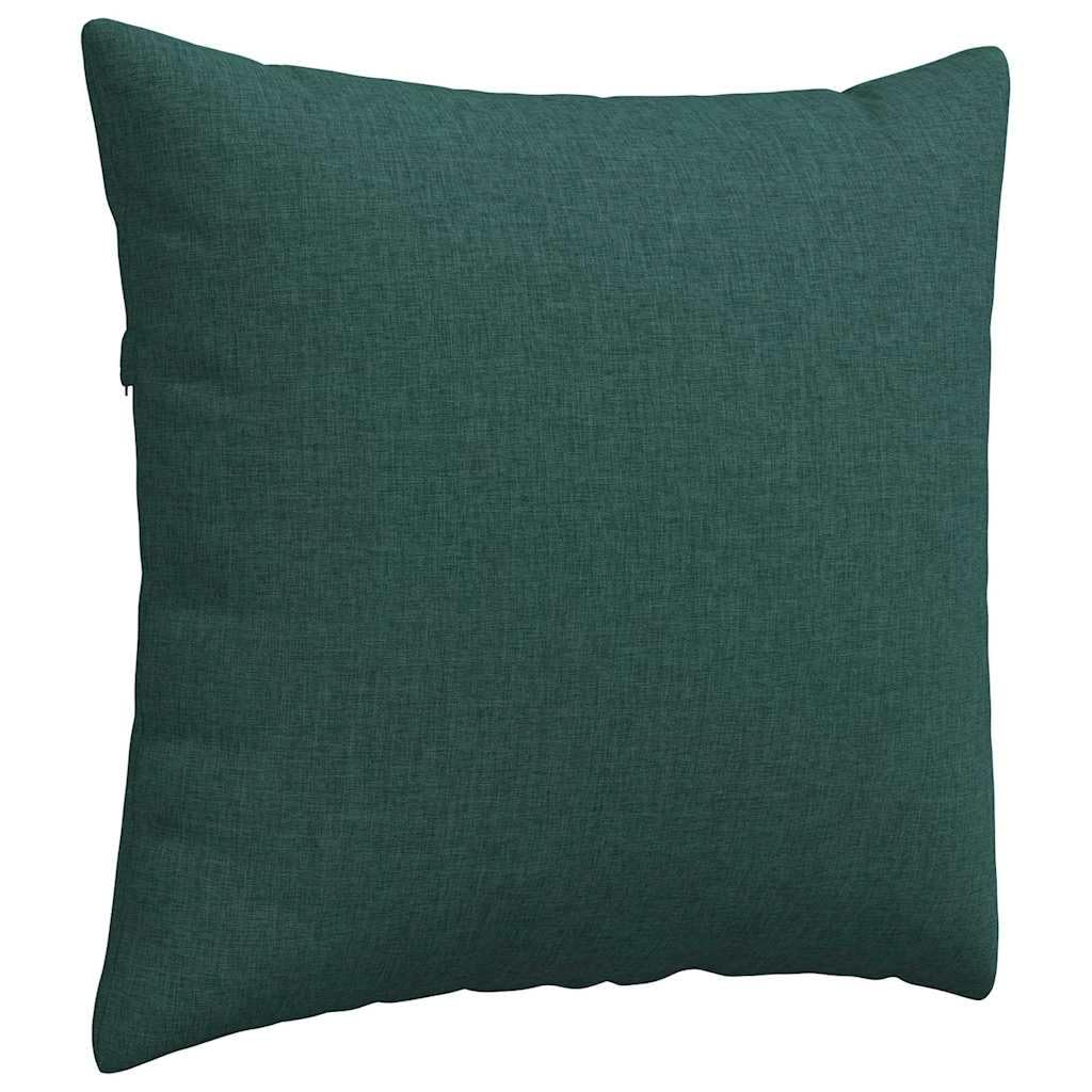 2 cuscini per divano, 50 x 50 cm, in tessuto, sfoderabili, imbottitura in poliestere, versatile come cuscino da seduta, cuscino da pavimento o per panca, per soggiorno, ufficio, sala da pranzo