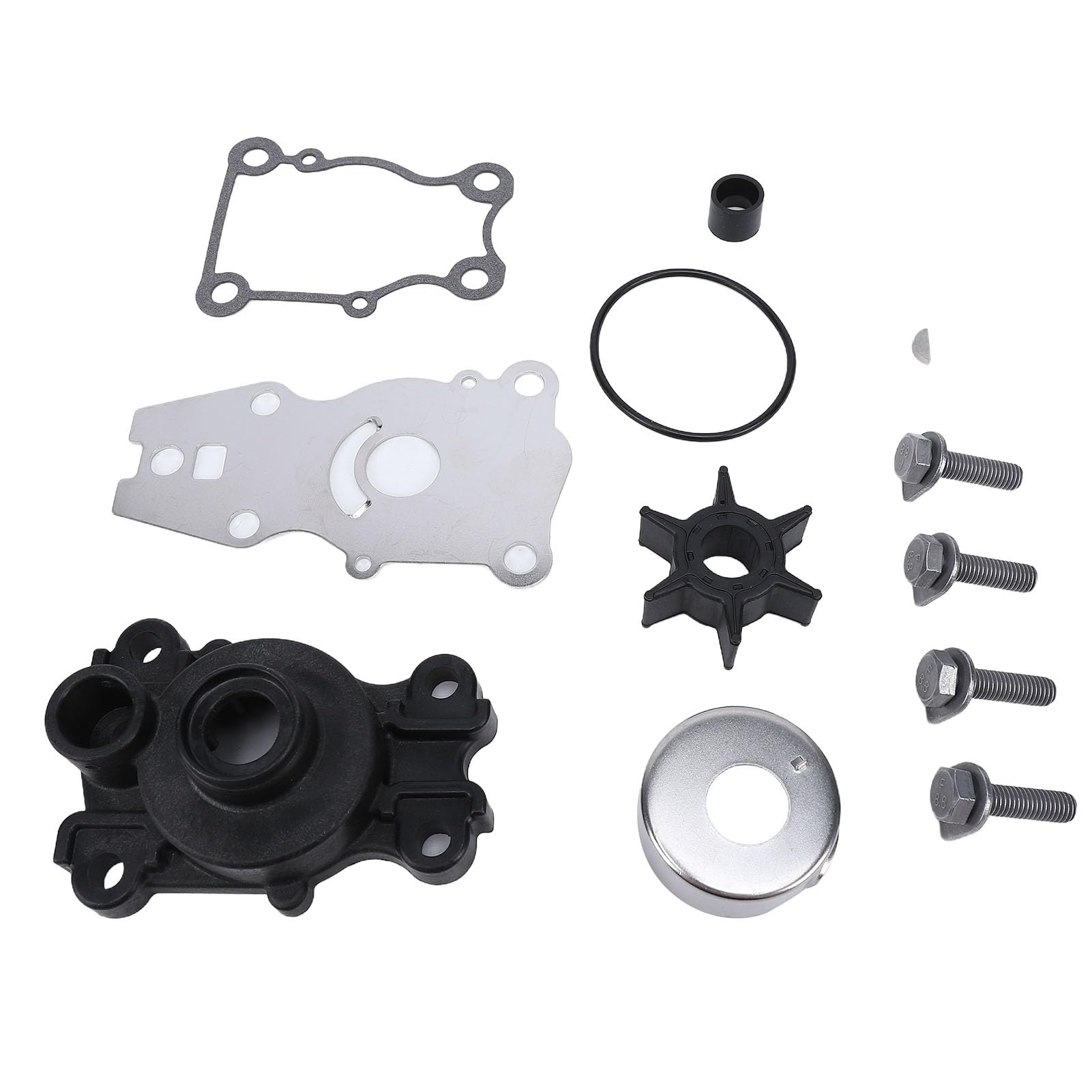 Kit di riparazione per pompa dell'acqua, manutenzione durevole per motore di barca, perfetto per motore fuoribordo da 25, 30, 40 CV, OEM 66T-W0078-00-00