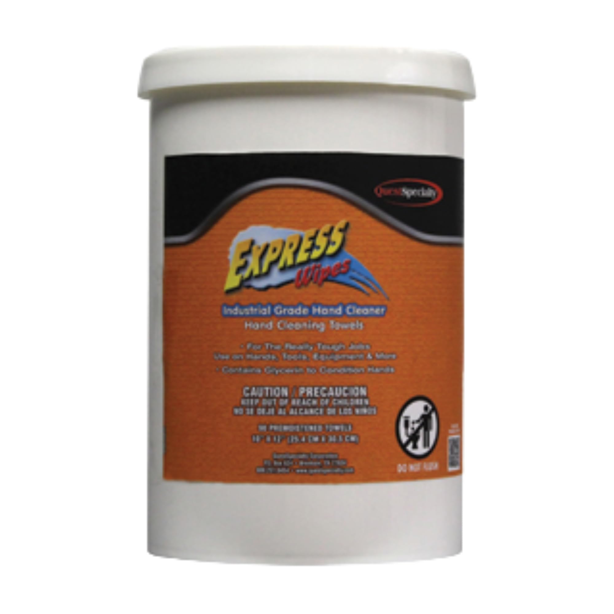 Quest 6520 EXPRESS Wipes Industrial Grade Hand Cleaner 1 Pack