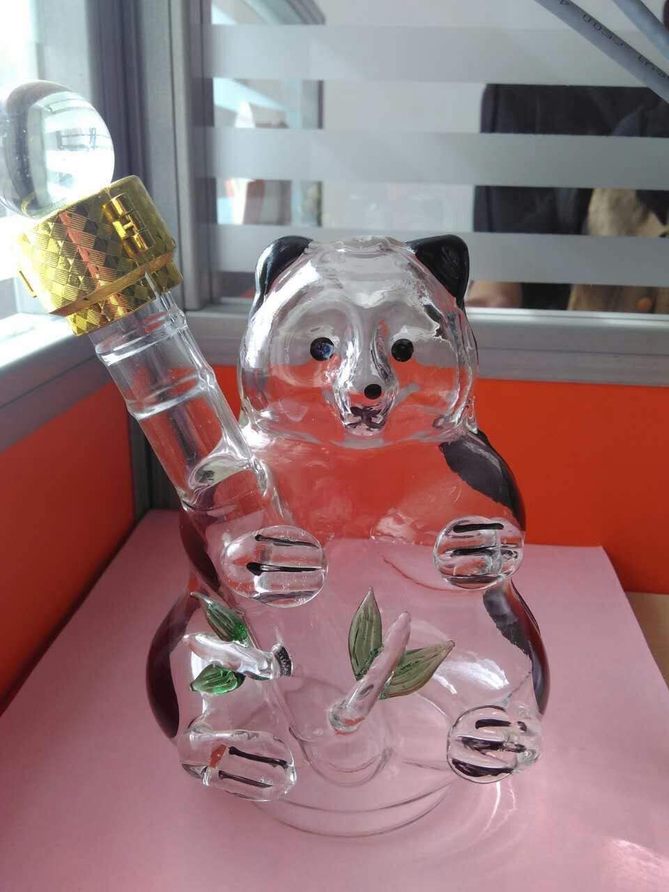 WJFMZS Panda Decanter - Panda Model Ornament Decoration with