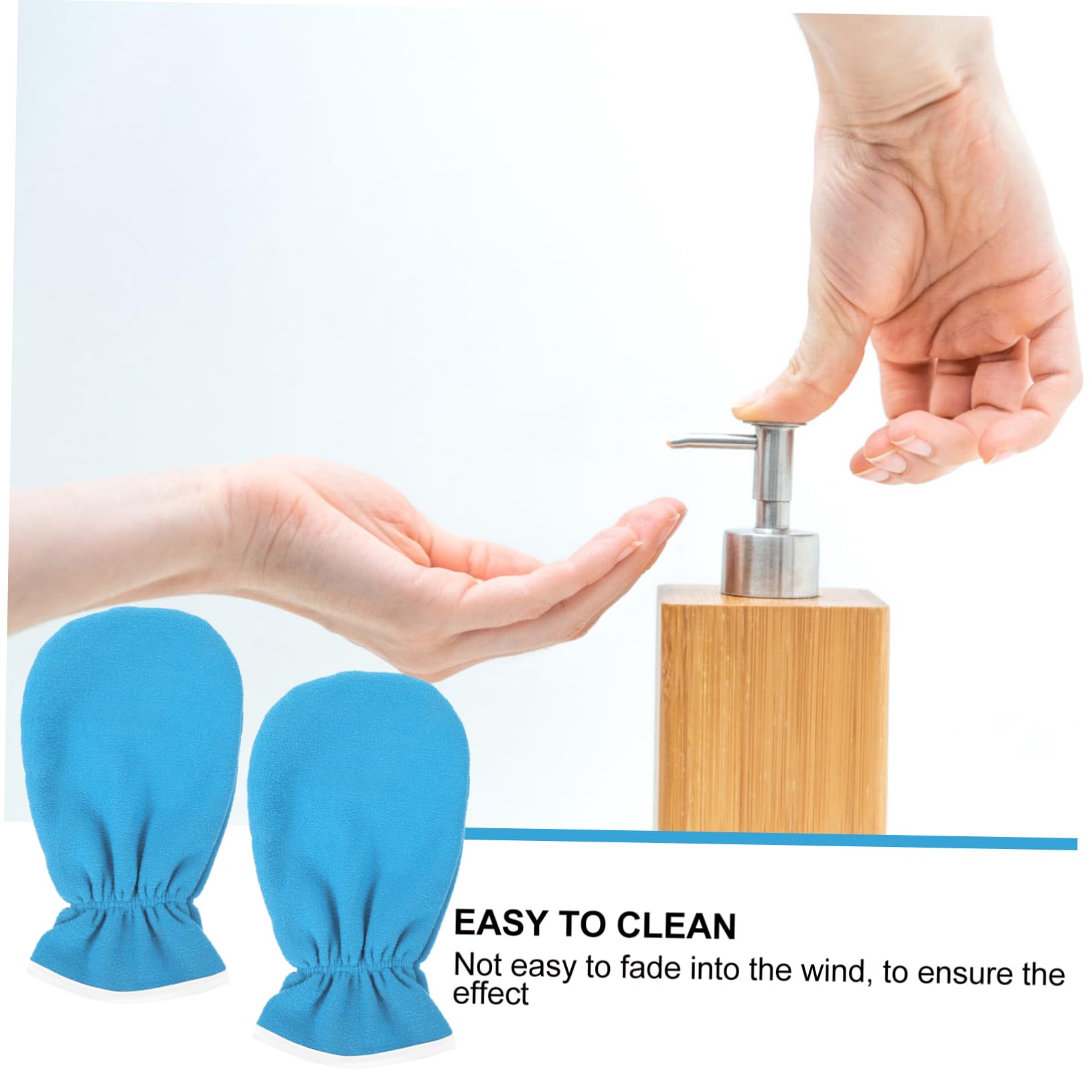 AUTSUPPL Exfoliating Gloves Hand Spa Glove Essential Oil Gloves for Moisturizing Hands