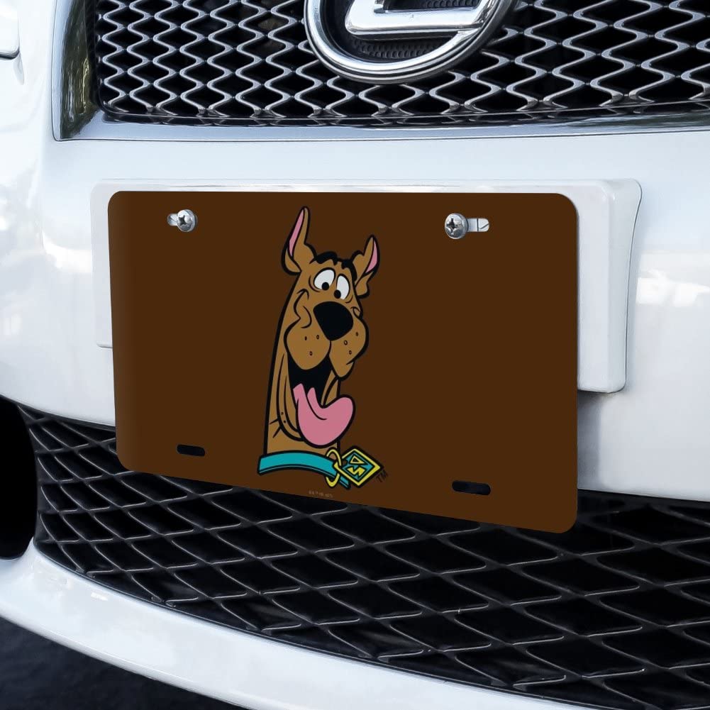 GRAPHICS & MORE Scooby-Doo Headshot Novelty Metal Vanity Tag License Plate