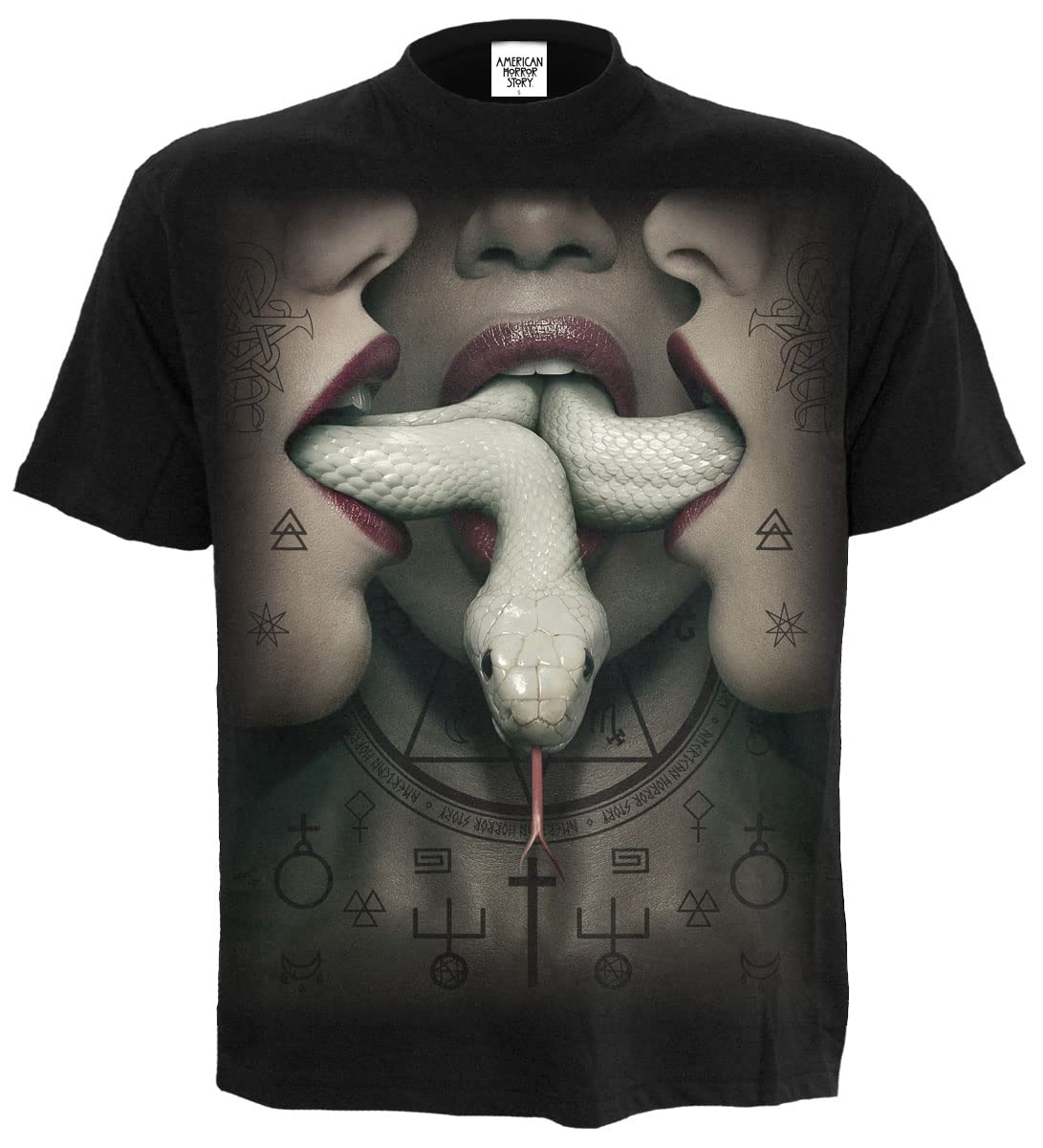 Spiral - Coven - SNAKEMOUTH - T-Shirt Black - XL