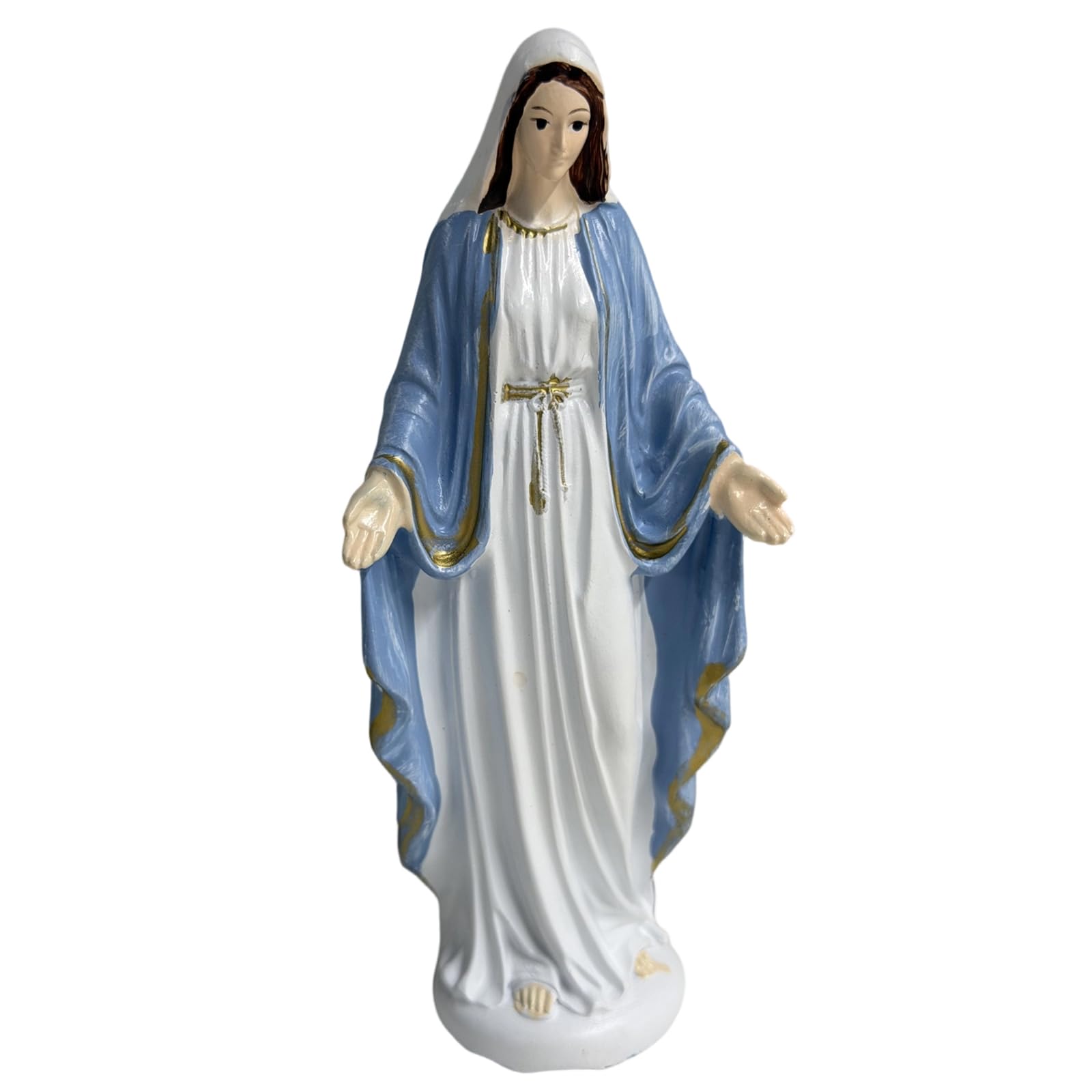 Virgin Mary Statue for Catholic Altar Decor, Resin Collectible Figure Our Lady of Guadalupe Figurine for Christian Prayer Altar Gift Home Decor for Use In Prayer And Religious Decoration