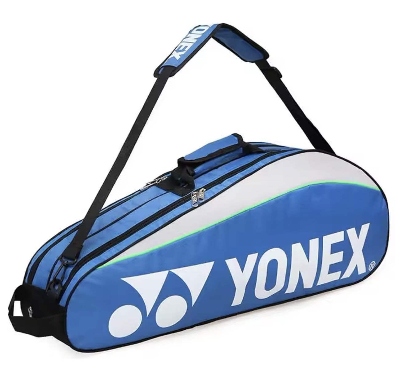 YONEX Badminton Bag - Racket Bag for Badminton & Squash Racquets. Holds up to 6 Racquets + Side Pockets + Shoe Compartment.