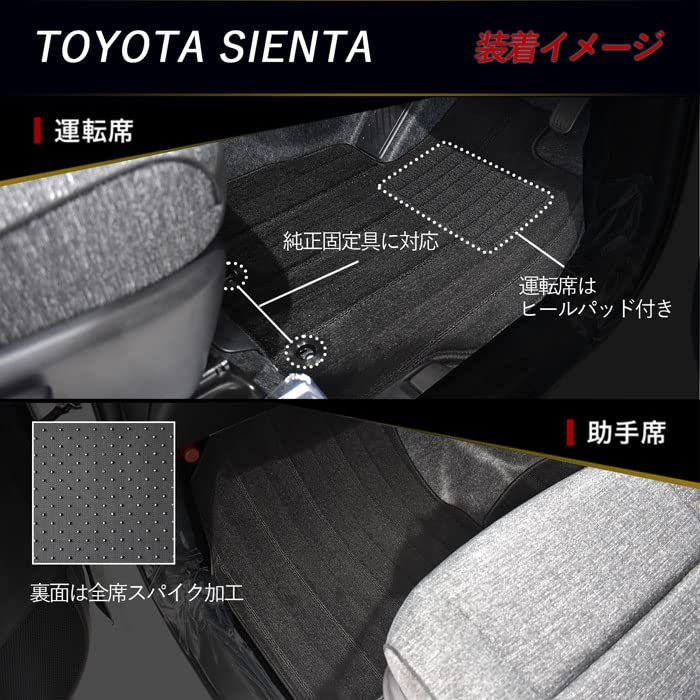 Amazon | トヨタ用 シエンタ用 SIENTA用 10系 10 2022年08月 2列車 2列