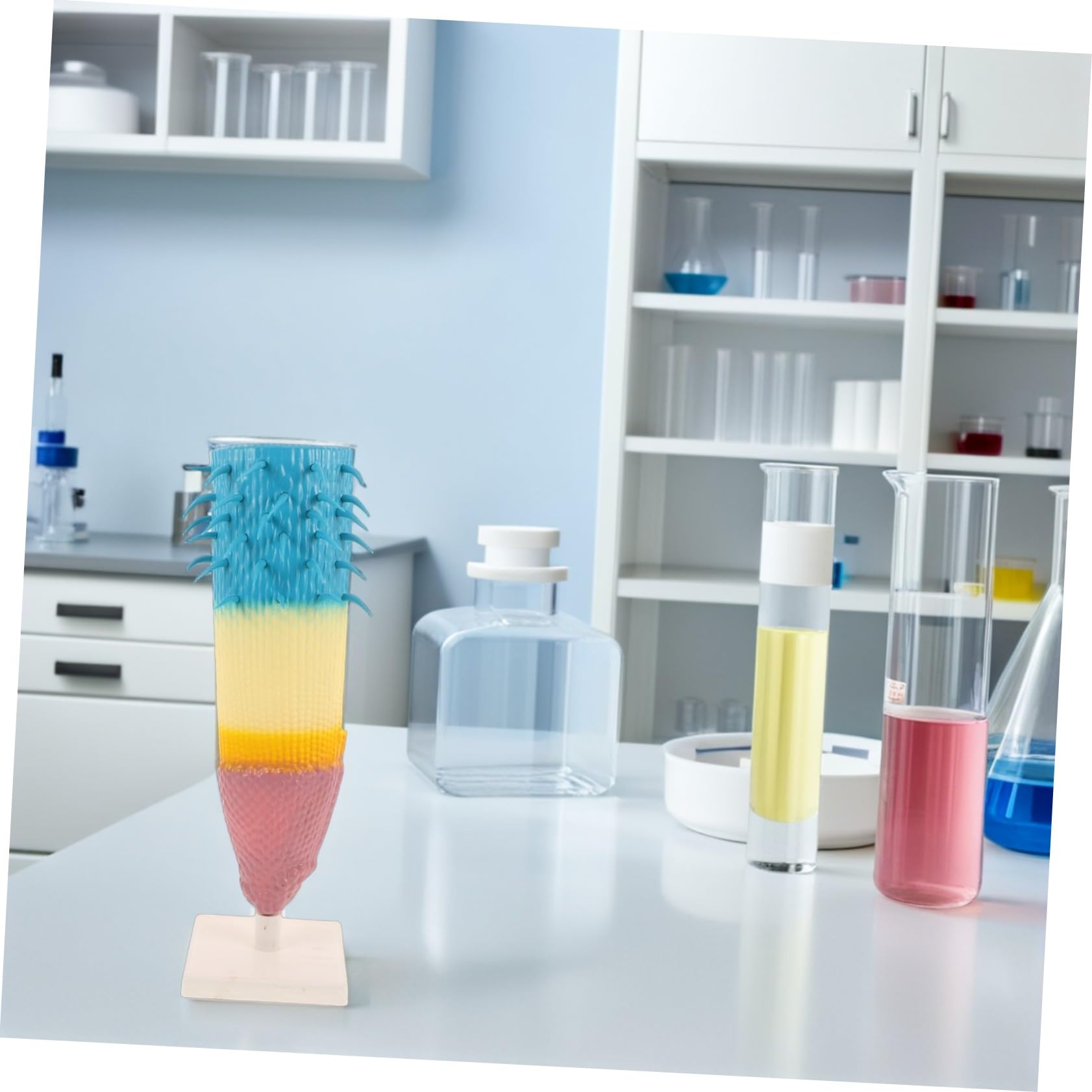 HEMOTON Anatomico Radice Mais per Studio Botanico Strumento Didattico Versatile per Scuole Medie e Superiori Leggero e Portatile per Lezioni Biologia e Laboratori Scientifici