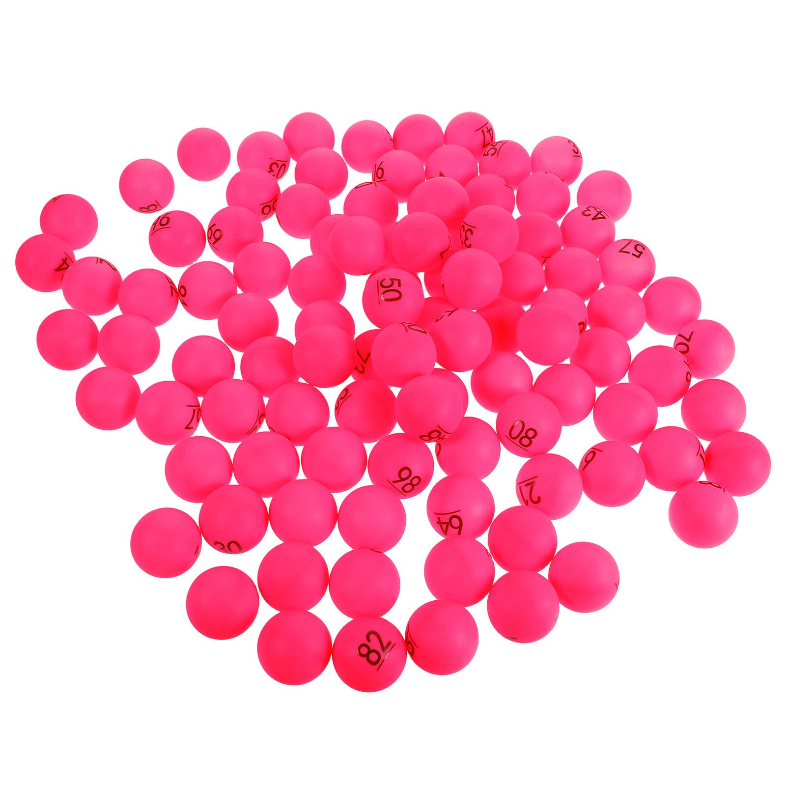 TOYANDONA Boules de Tombola Numérotées en Plastique, Lot de 100, 1 à 100