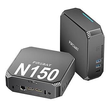 【新品】FIREBATミニPC N150 メモリ16GB +512GB [T2] Amazon.com : FIREBAT Mini PC Computer N150 Intel (3.6GHz