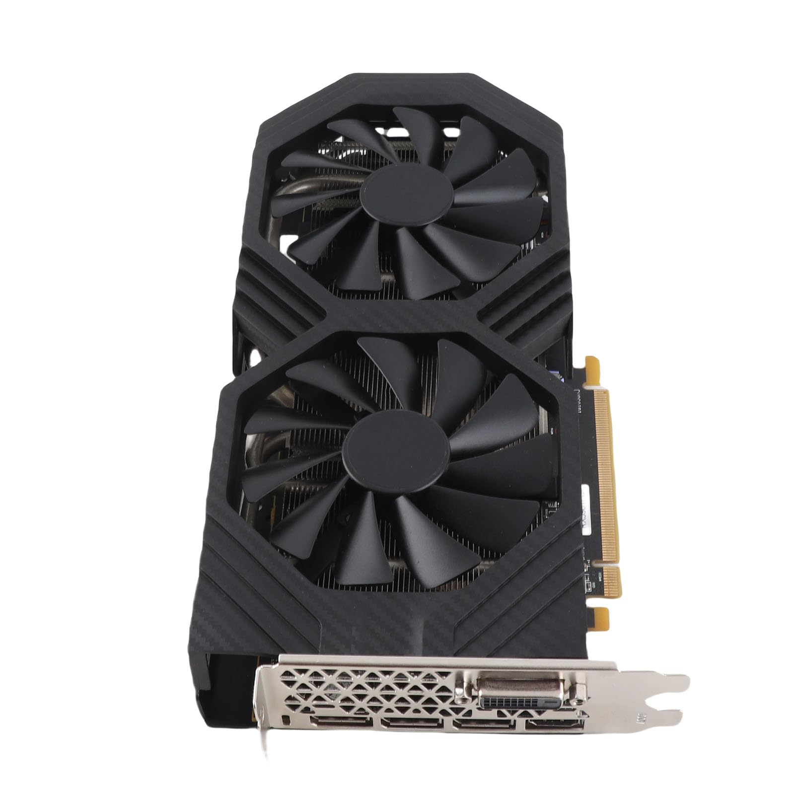 RX590 Scheda grafica da gioco GDDR5 da 8 GB a 256 bit PCI Express 3.0 X16 Doppia ventola di raffreddamento Scheda grafica GPU con dissipazione del calore rapida e silenziosa per