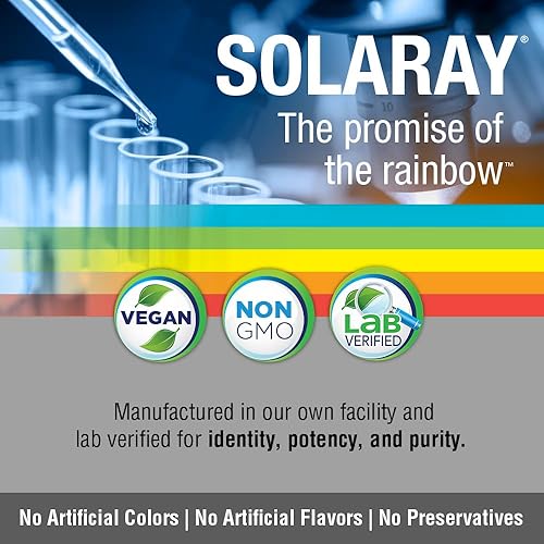 Miniatura 4 de SOLARAY Carbón activado de 280 mg | Fuente de coco | Limpieza interior saludable y apoyo del tracto digestivo | Sin OMG, vegano y verificado en