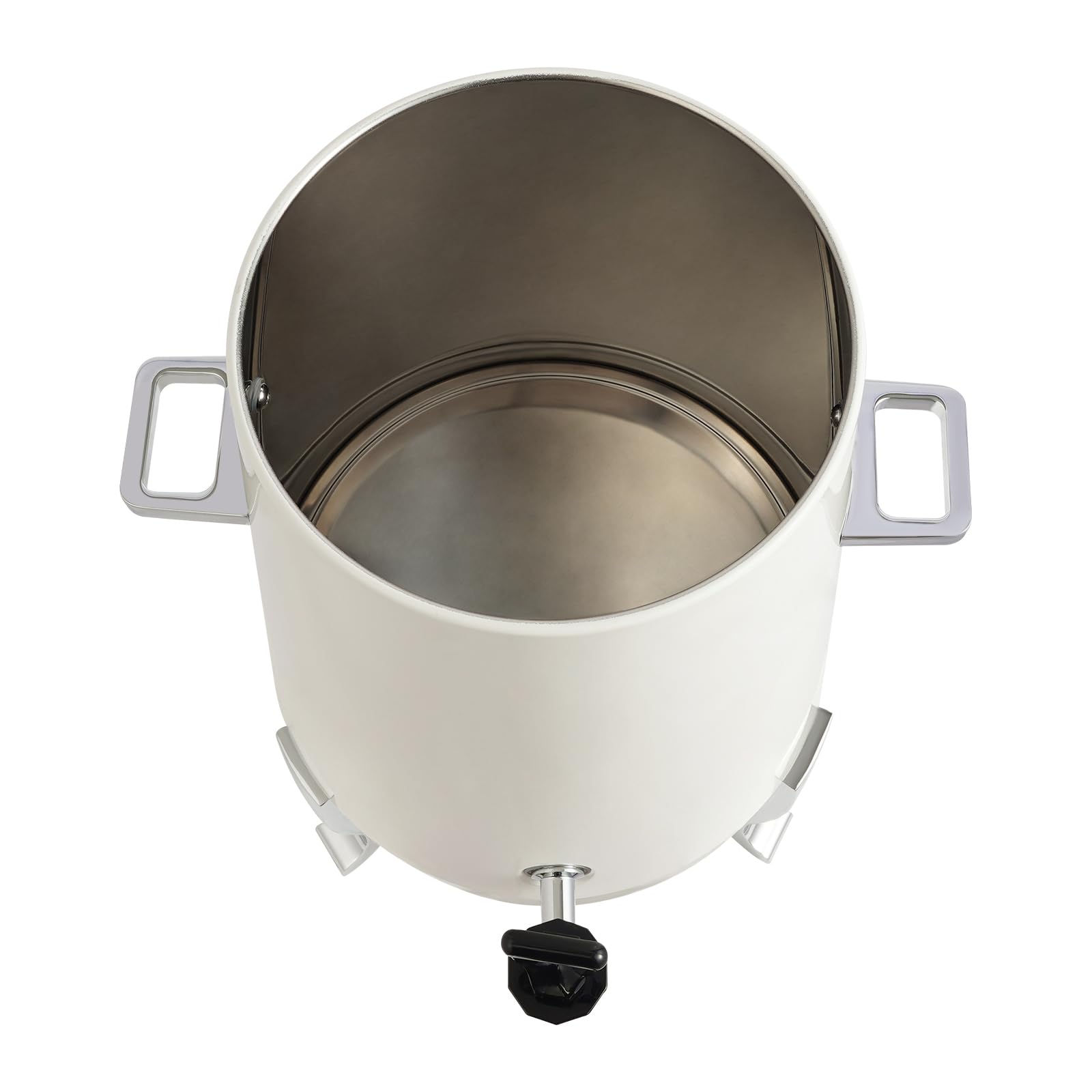Dispenser di bevande calde e fredde, in acciaio inox, 13 l | Fontana per acqua calda e fredda con coni, per hotel, mense, ristoranti, feste di famiglia, feste e occasioni simili