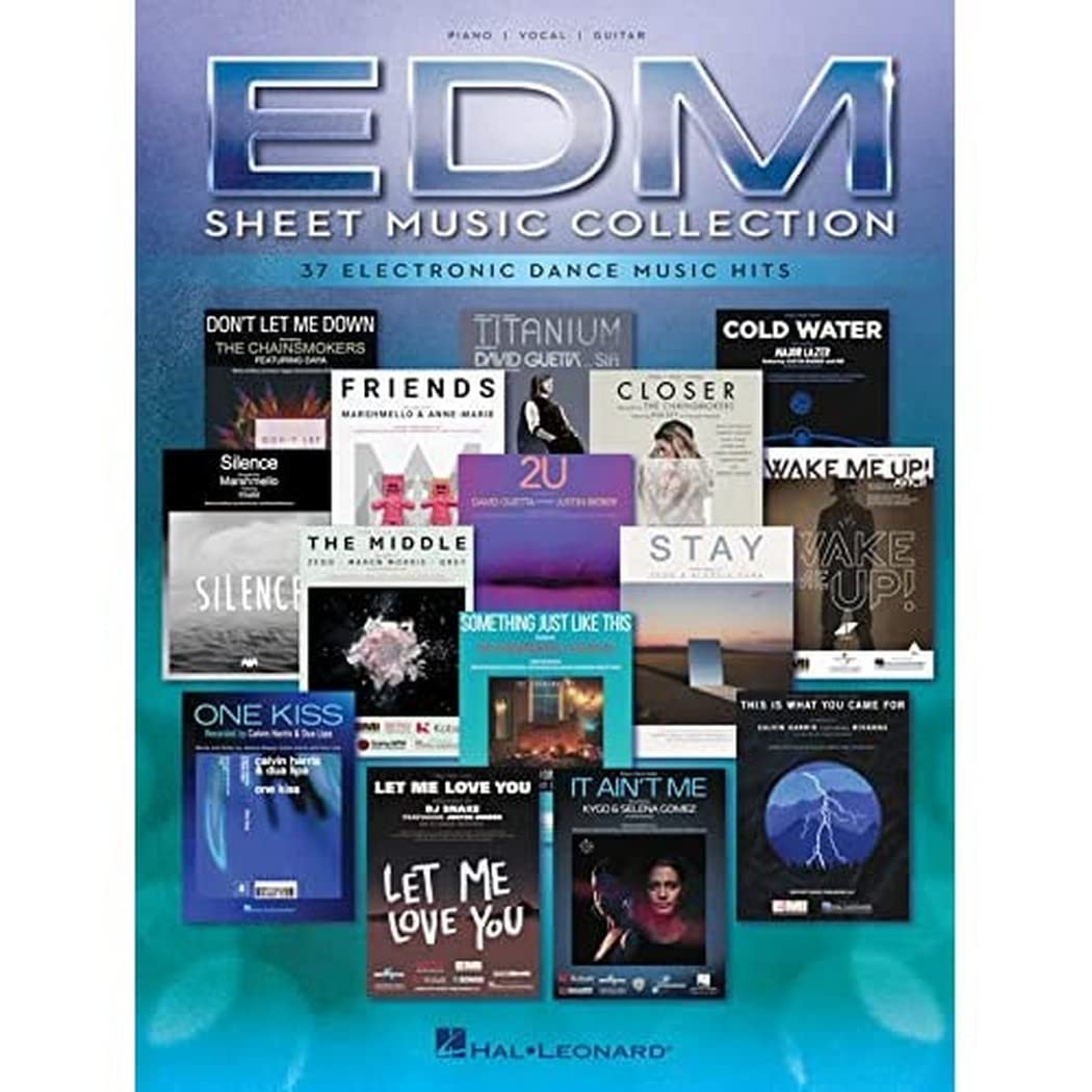 EDM Sheet Music Collection: 37 Electronic Dance Music Hits